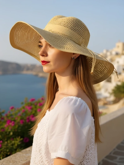 Royalfashion Sieviešu salmu cepure Calvinas