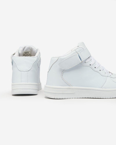 Royalfashion Sports men's high-top sneakers in white Detocci