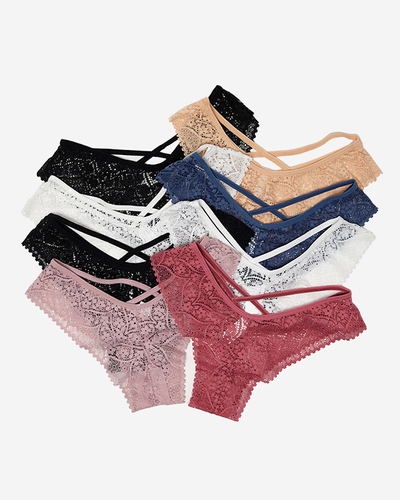 Sieviešu krūšturiņu biksītes 8 pāru komplektā - Apakšveļa