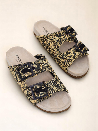 Royalfashion Sieviešu sandales ar sprādzēm Samorra