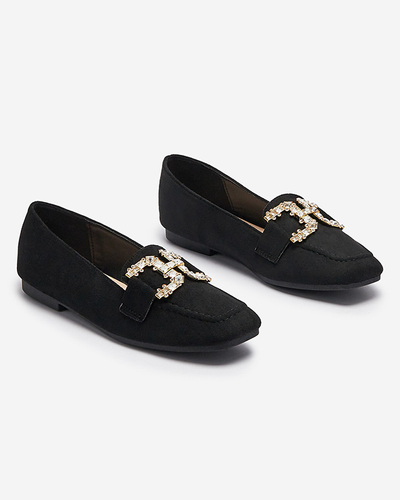Sieviešu melni mokasīni Jaorica- Footwear
