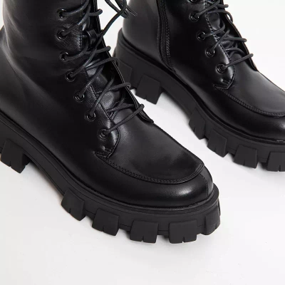 OUTLET Black women's flat-heeled baggers Sinila - Footwear