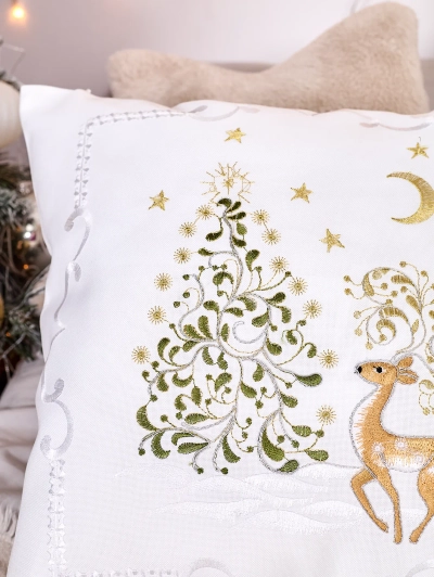 Royalfashion Dekoratīvā Ziemassvētku spilvenspārslēga