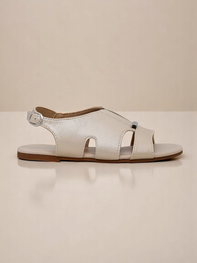 Royalfashion Sieviešu sandales uz plakanas zoles Solea Comfort