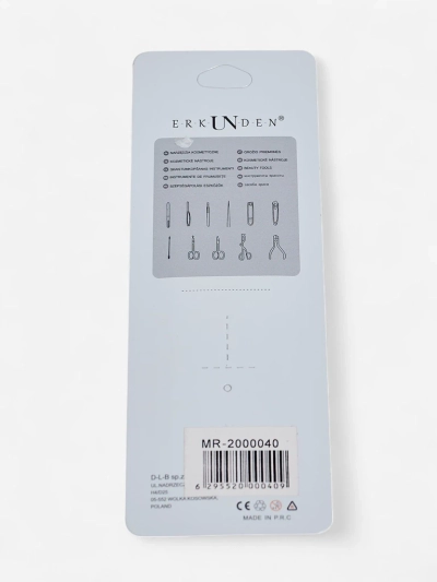 Eyelash styling set – tweezers for false eyelashes and brush