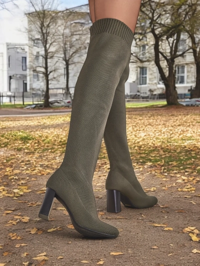 Женские сапоги выше колена Royalfashion Melioi