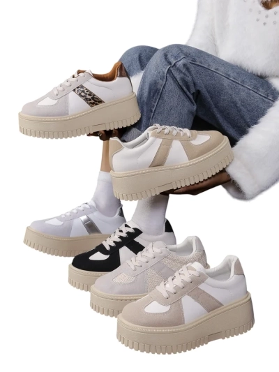 Royalfashion Women's Platform Sneakers Venusoe