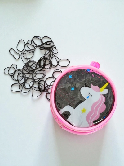 Royalfashion Multicolor silicone elastics in decorative packaging