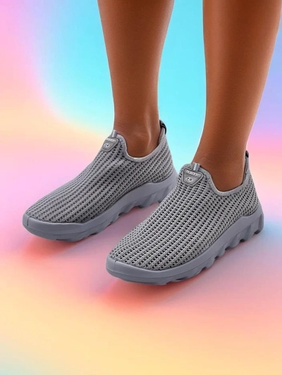 Royalfashion Sieviešu Slip-On Auduma Sporta Apavi Erra