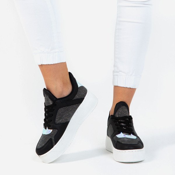 Черные спортивные туфли на платформе Salsa - Обувь