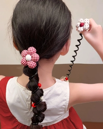 Royalfashion Hair coil with a little flower Blossom Coil