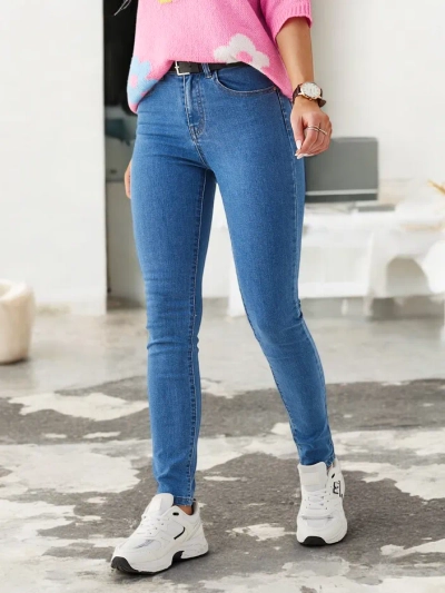 Royalfashion Женские зауженные джинсы из хлопка