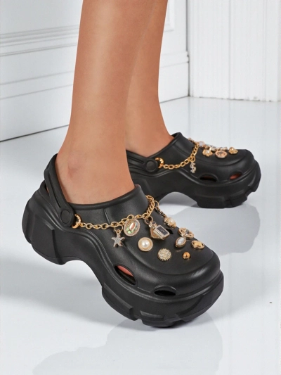 Aurelia Nero – klapnan elegante ku dekorashon i lenchi, duradero