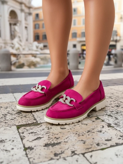 Royalfashion Elegant women's moccasins Bornello