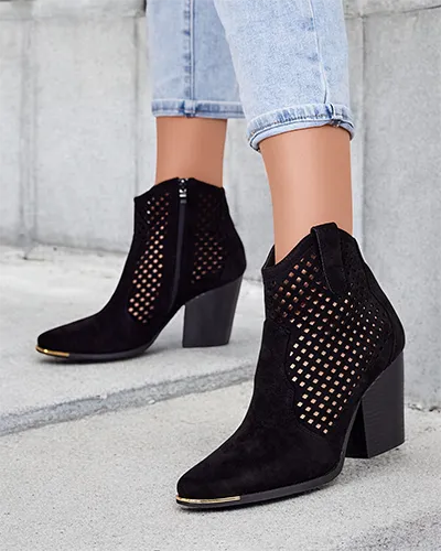 Royalfashion Женские ажурные сапоги Tonnet