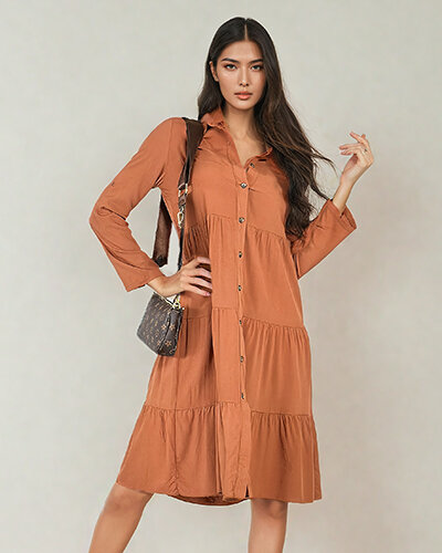 Royalfashion Sieviešu midi kleita