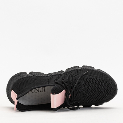 Black and pink women's sports shoes Bommgi - Footwear