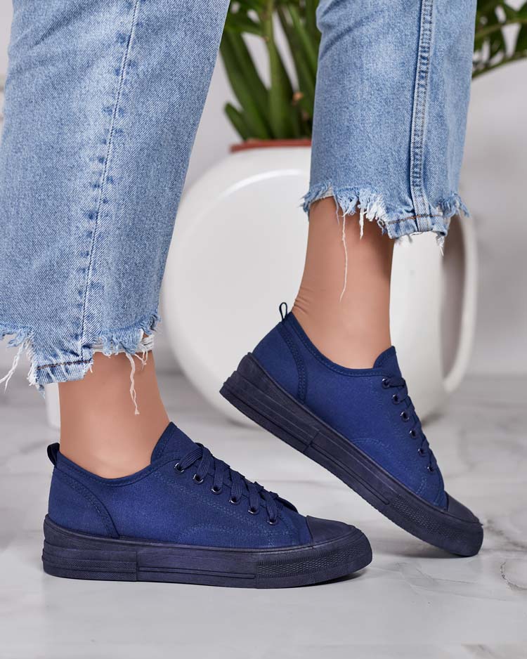 Royalfashion Sieviešu klasiskās mežģīņu kedas Seleas