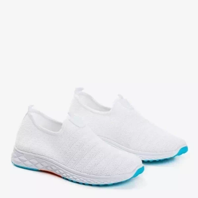 OUTLET White men's sports slip shoes - on Telfer- Footwear
