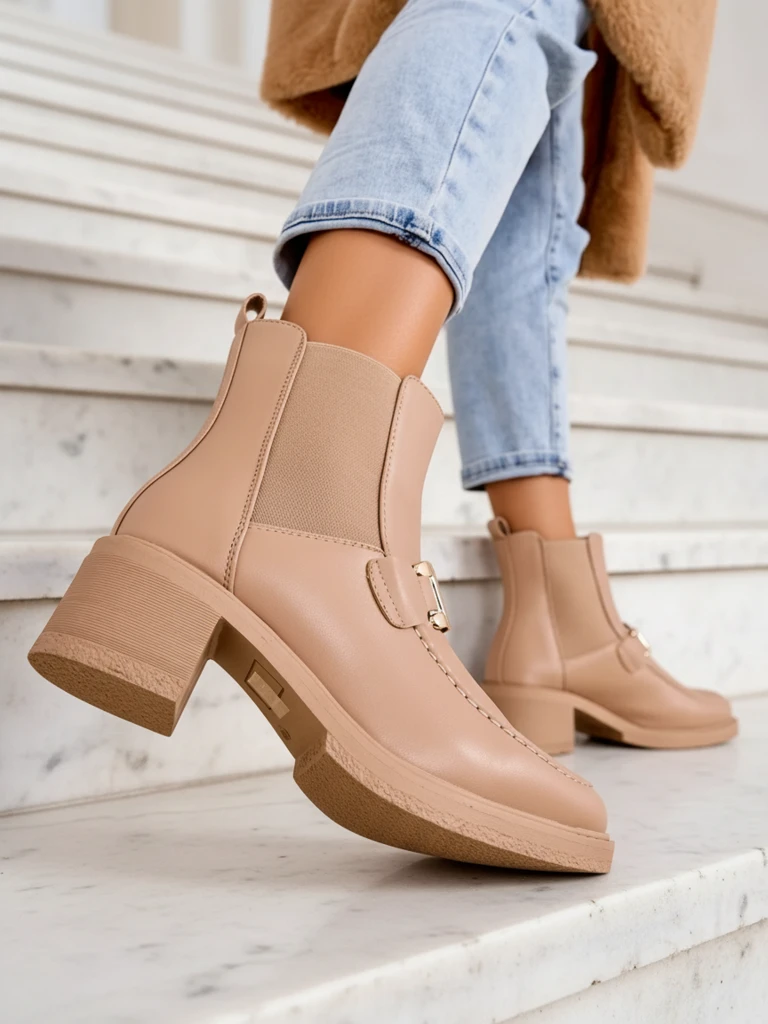 Royalfashion Sieviešu zābaciņi ar zemu papēdi Ewios