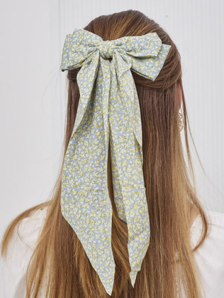 Royalfashion Hair Clip – Bow with Flowers Miriam