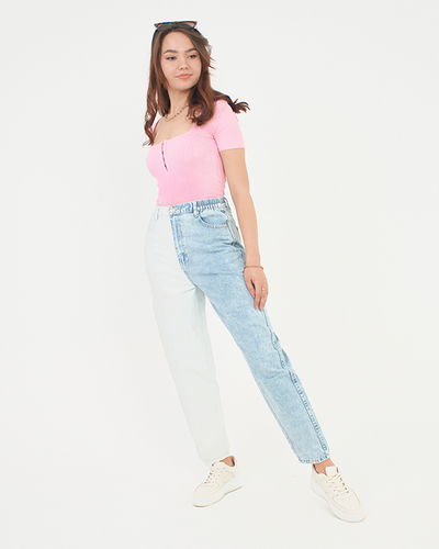 Blue jeans boyfriend jeans - Clothing