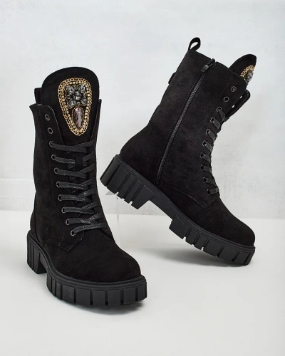 Royalfashion Женские высокие сапоги-багги Suboo