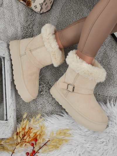 Royalfashion Women's Short Snow Boots Myrelle