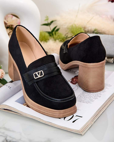 Royalfashion Women's moccasins on a post Lemaneg