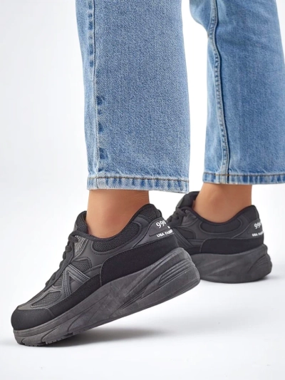 Royalfashion Women's sport sneakers on a thicker sole Moderax