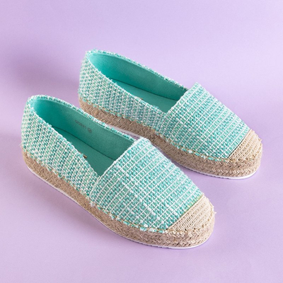 Mint women's tweed espadrilles Elizabet - Footwear