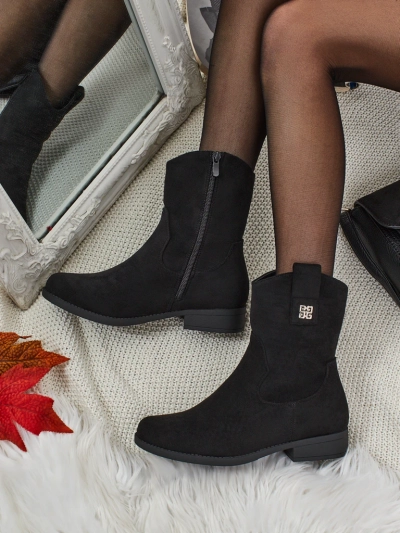 Women's Kelmoria Faux Suede Ankle Boots