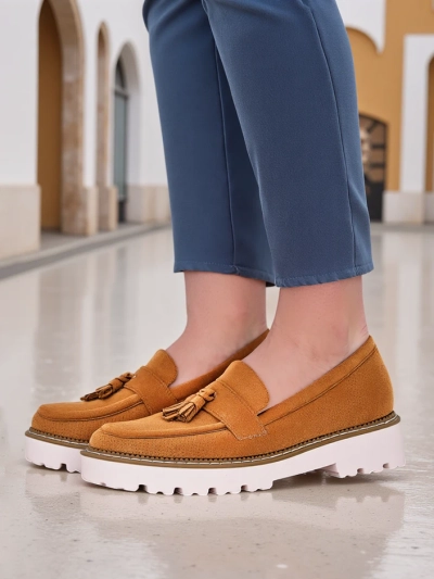 Royalfashion Women's Perforated Moccasins Esiobb