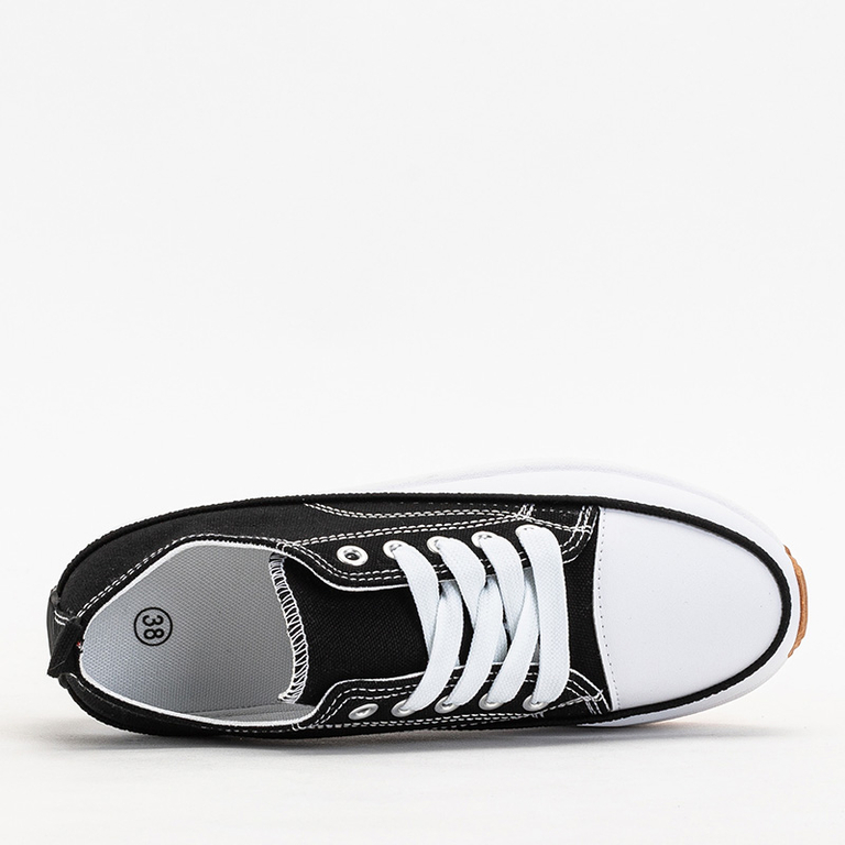 Black Women's Platform Trainers Trenicso - Footwear