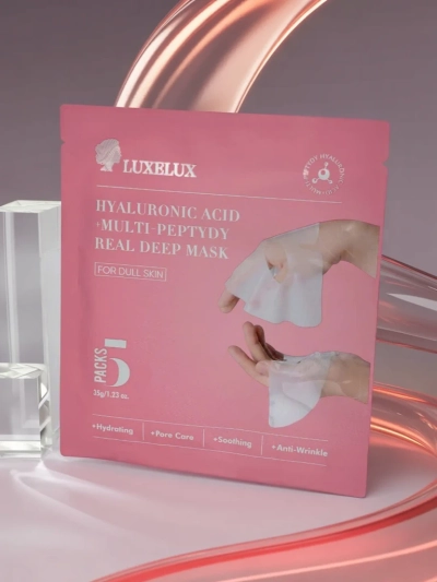 Маска для лица LUXELUX Hyaluronic Acid Multi-Peptydy Calista 25ml