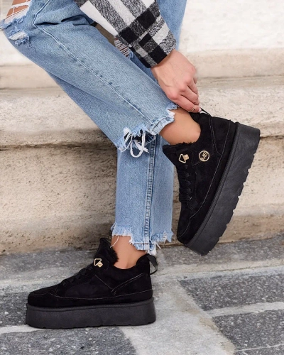 Royalfashion Sieviešu Zoovi Warmed Sneakers