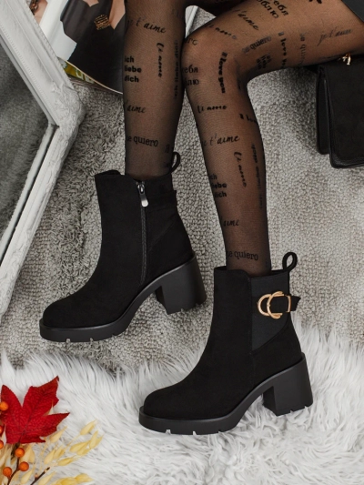 Stilete per femra eko suede ne blok Solenya
