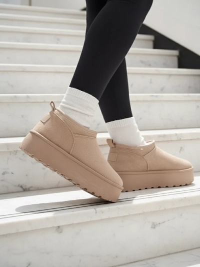 Royalfashion Sieviešu īsie zābaki a'la sniega zābaki Ozozi