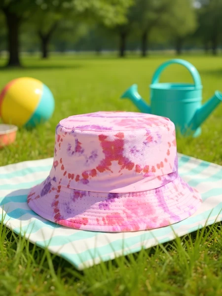 Royalfashion Bērnu panama cepure Color Splash Bucket