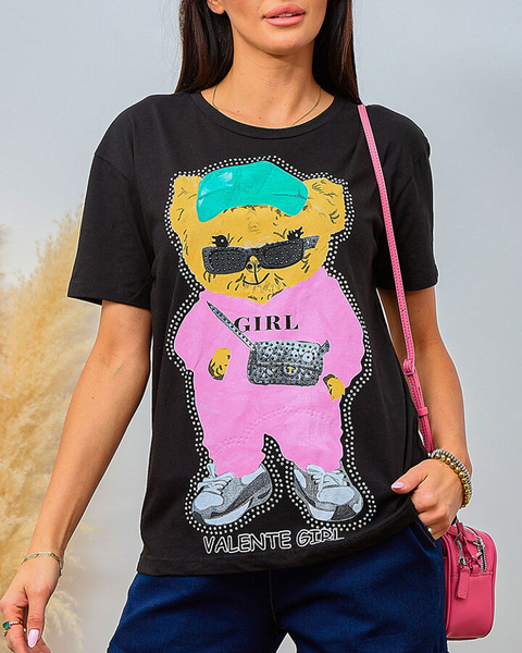 Royalfashion Sieviešu krekliņš ar apdruku