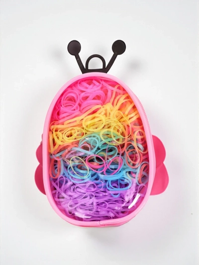 Royalfashion Разноцветные силиконовые резиночки Пчелка