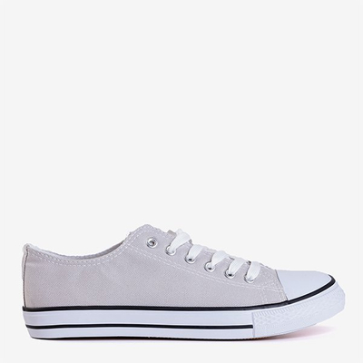 Light gray Ronot men's sneakers - Footwear
