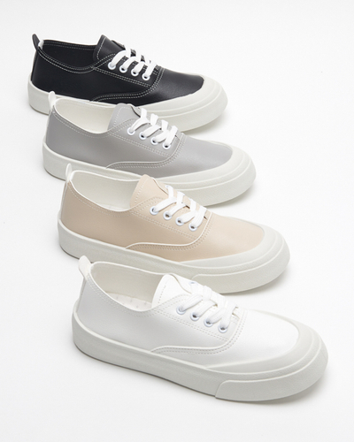 Lorino women's white sneakers - footwear