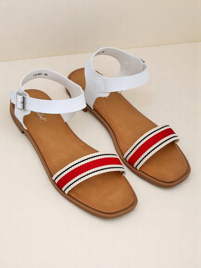 Royalfashion Sieviešu sandales ar plakanu zoli Naya