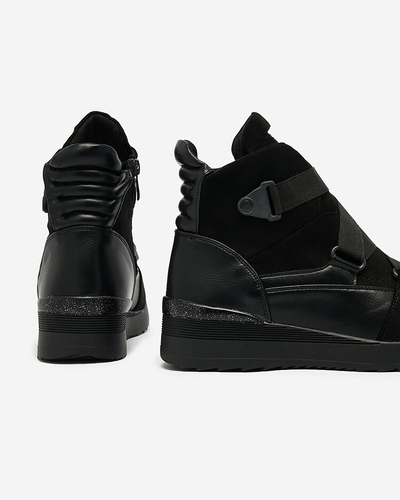 Royalfashion Black women's sports boots Sattari