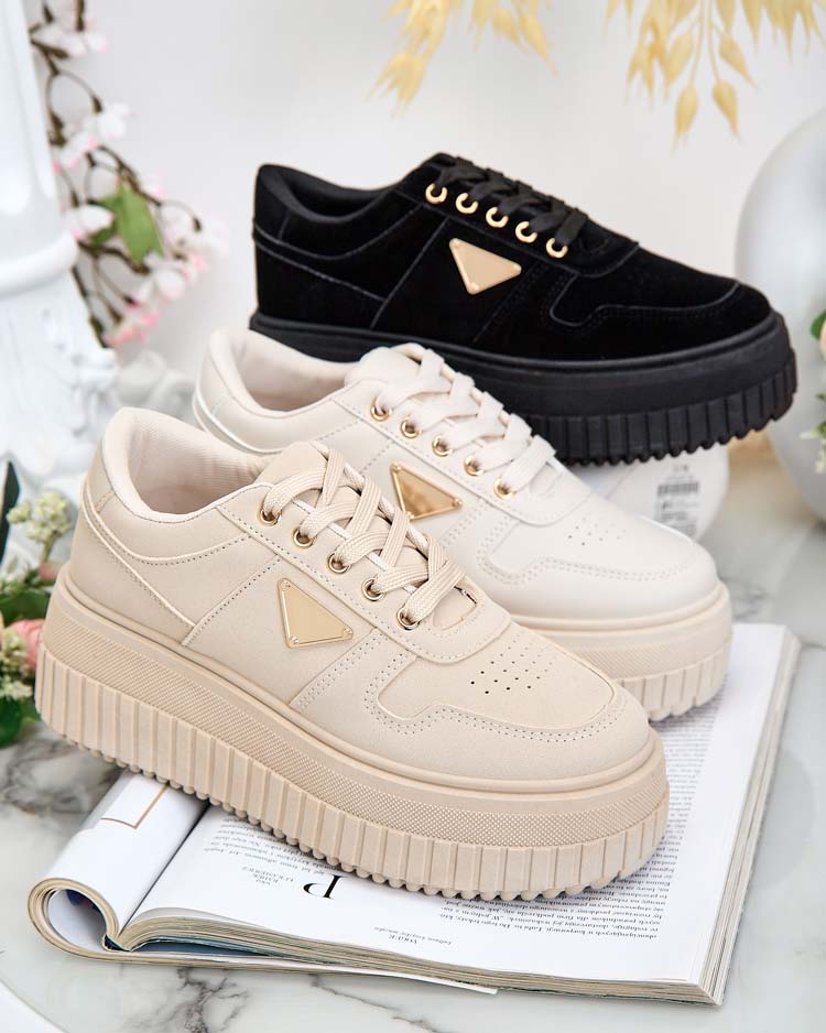 Royalfashion Sieviešu kedas uz platformas Aseldas