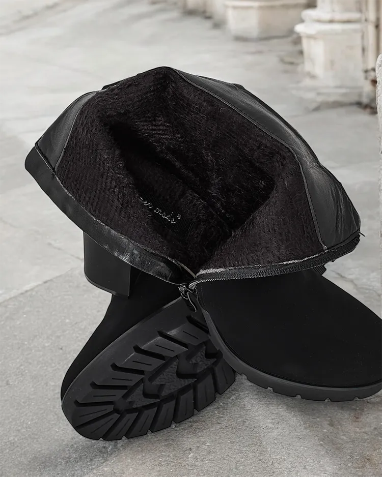 Женские ботильоны на танкетке Royalfashion Effe