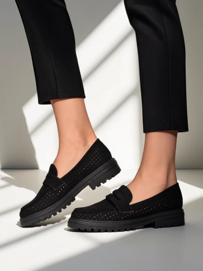 Royalfashion Women's perforated loafers Filoz