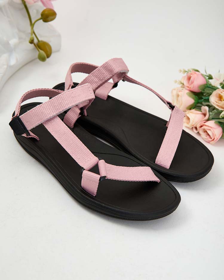 Pink Tatags Sieviešu sporta sandales - Apavi