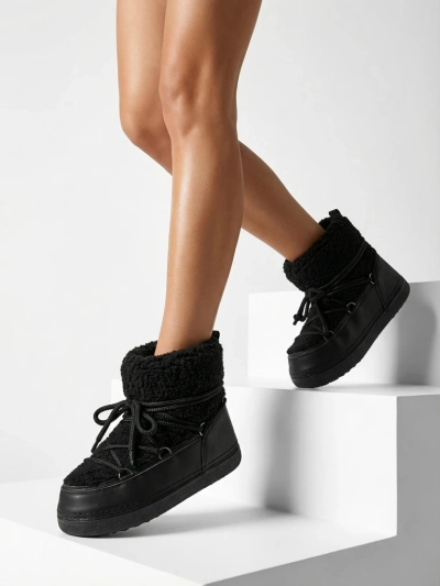 Lavliški ženski škornji za snijeg s ovčjom kožom Uvella